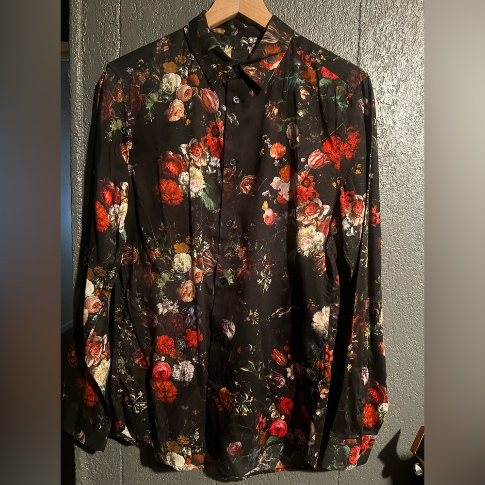 H&M Floral Dressing Shirt